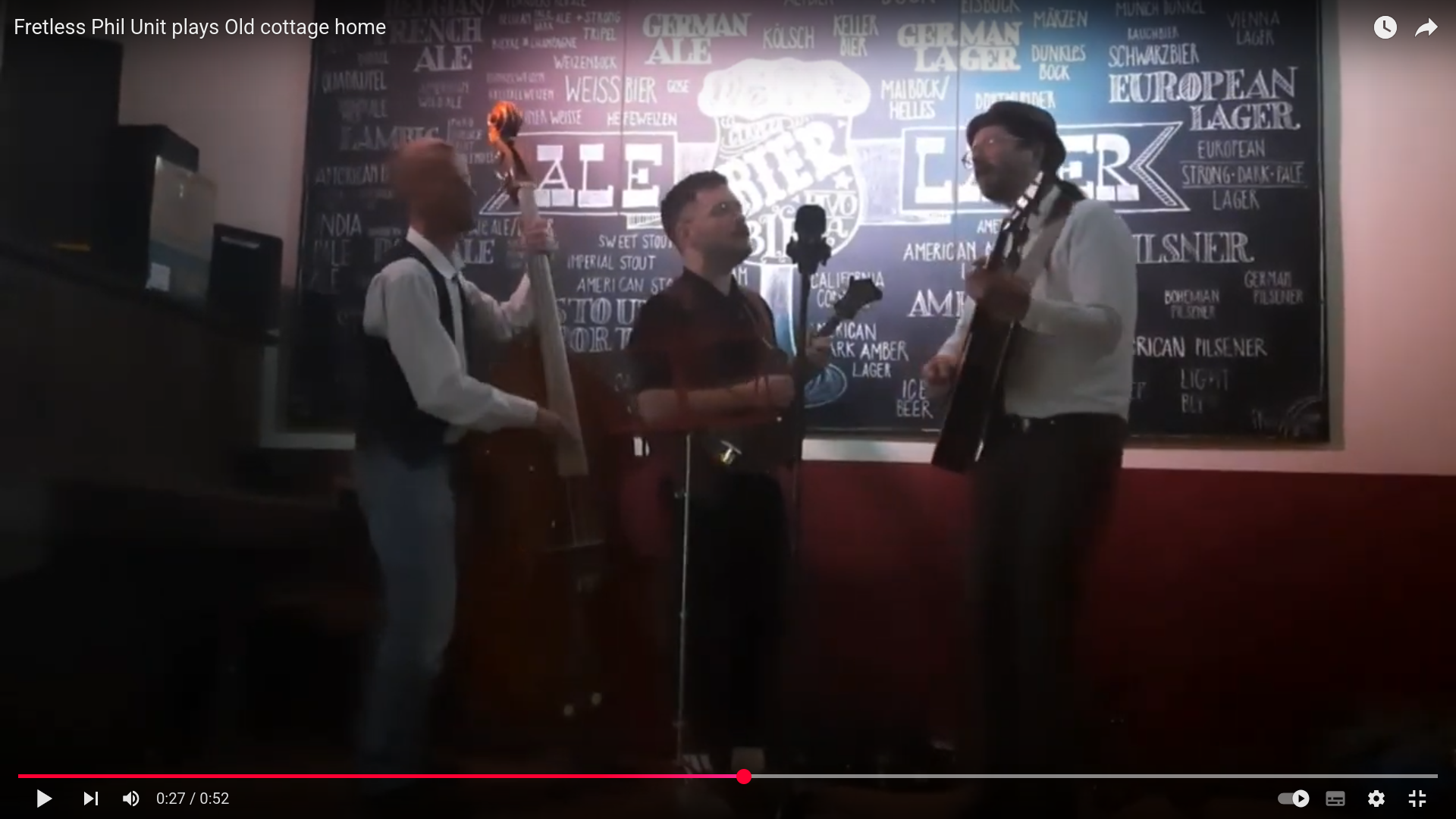 Video:Fretless Phil Unit live im Dr. Hops, Leipzig
